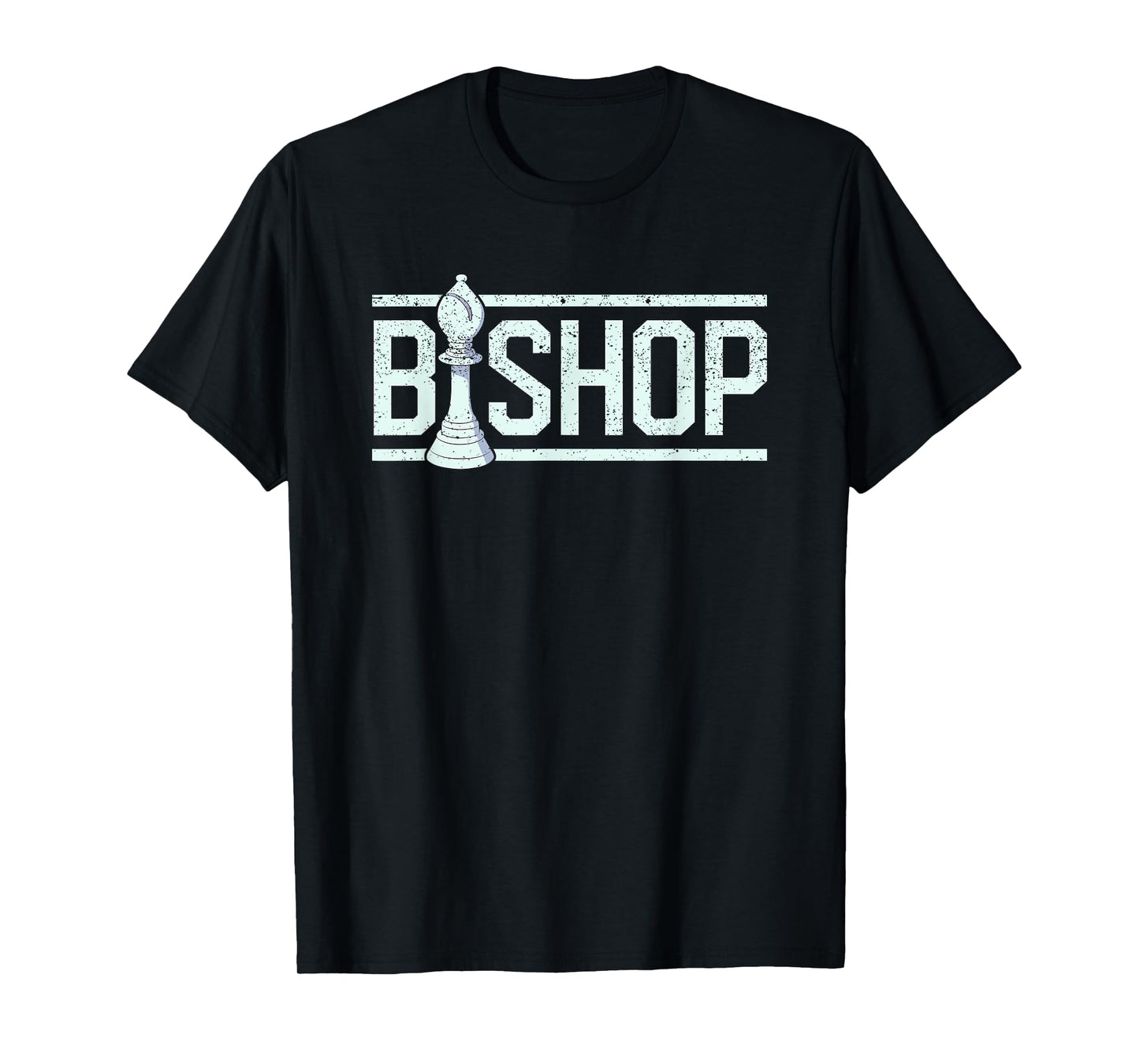 Bishop Chess Piece Funny Halloween Party Club Board Game T-Shirt