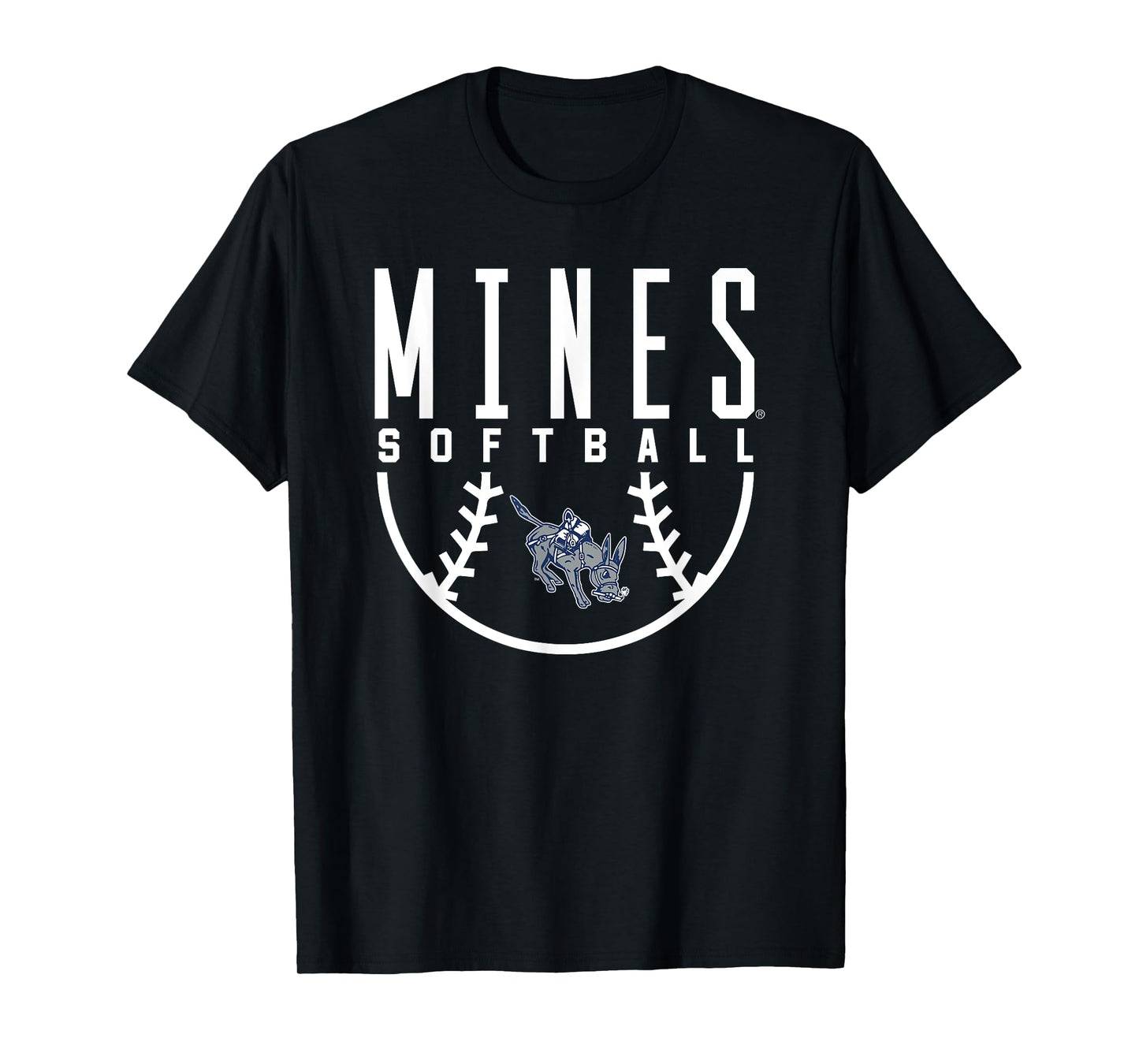Colorado School of Mines Orediggers Softball Arch T-Shirt