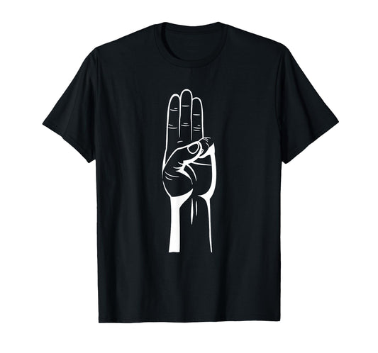 3 Finger Salute T-Shirt