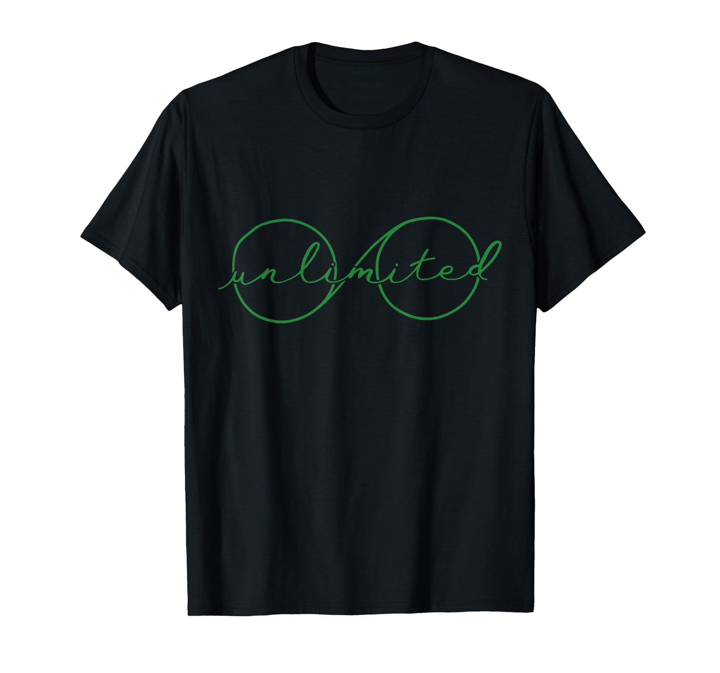 Unlimited Glasses Green Good Witch Bad Witch T-Shirt