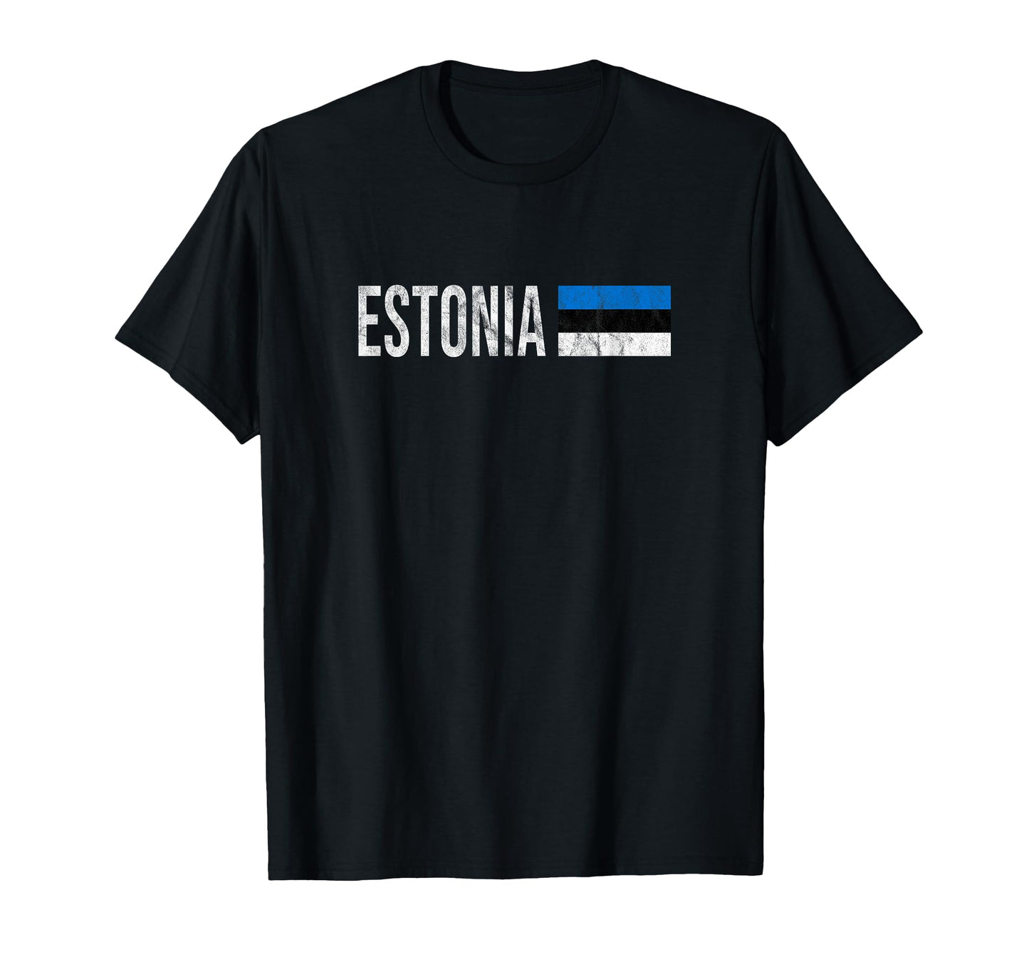 Estonia Flag Souvenir - Retro Estonian Design T-Shirt