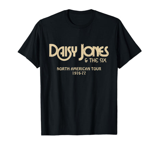 Daisy Jones & the Six - North American Tour 1976-77 Vintage T-Shirt