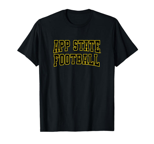 Appalachian State University Football Apparel Sports Fan T-Shirt