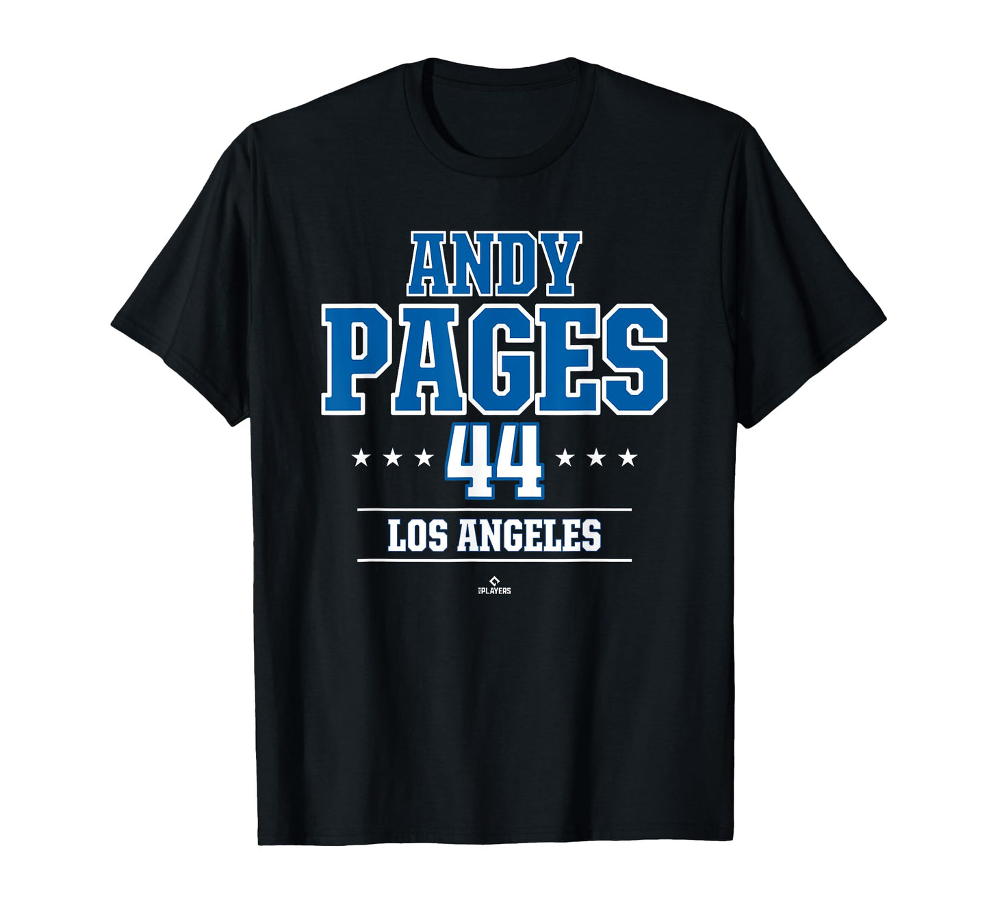 Baseball Star Andy Pages Los Angeles MLBPA T-Shirt