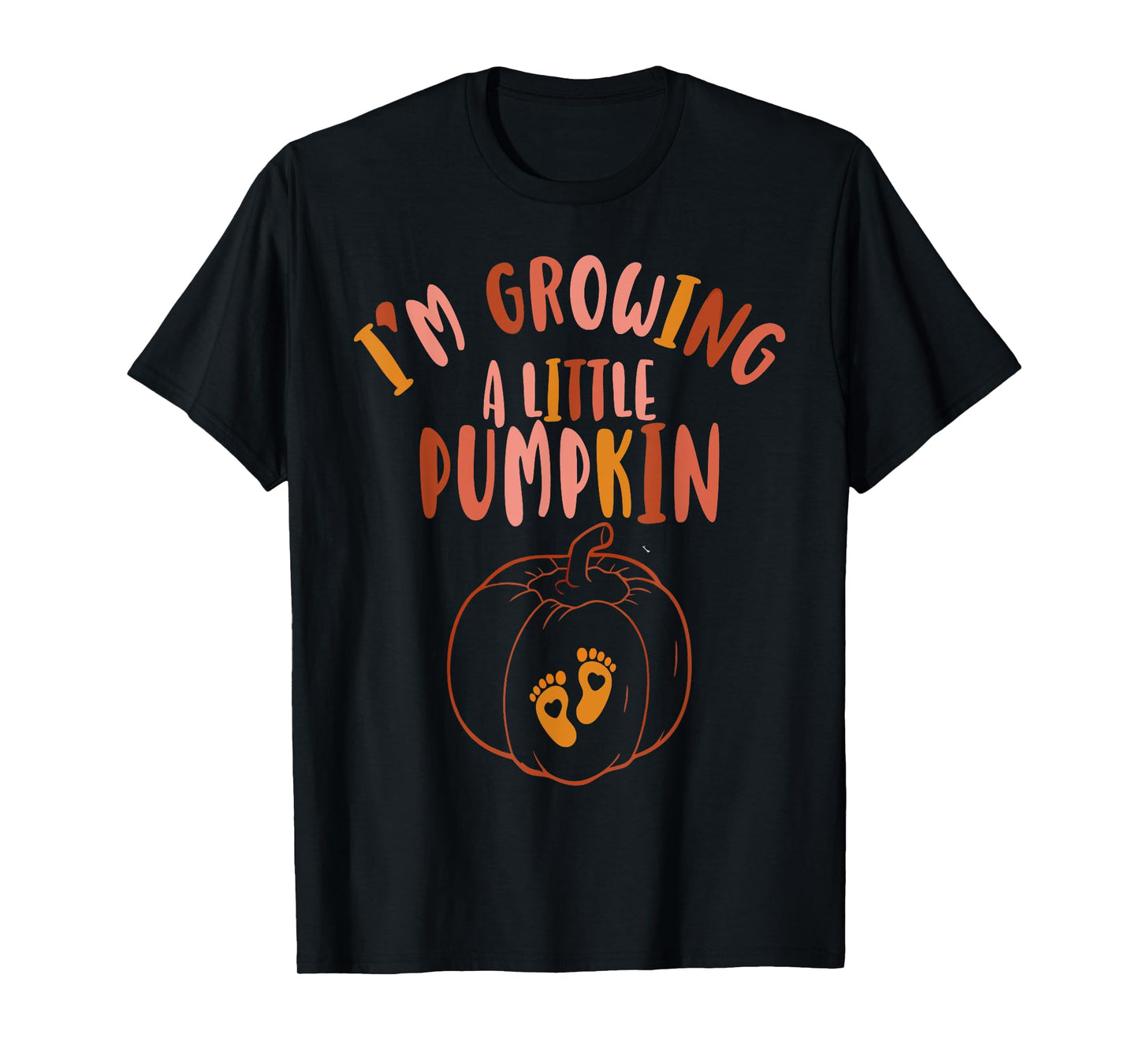 I'm Growing A little Pumpkin Thanksgiving Pregnancy Women's T-Shirt