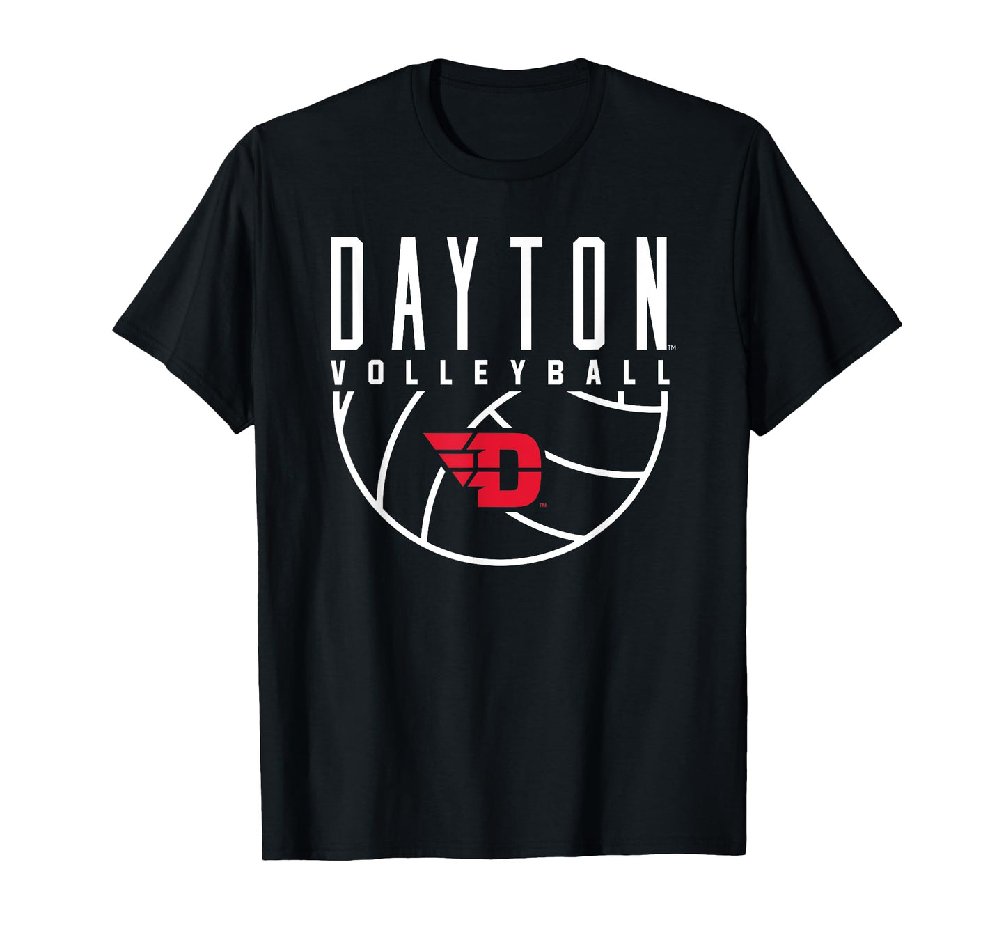 University of Dayton Flyers Volleyball Arch T-Shirt