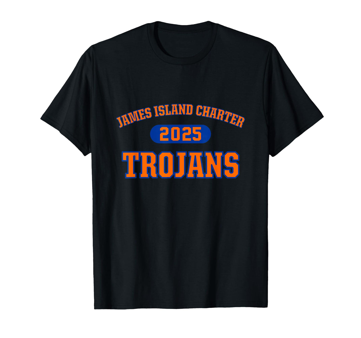 James Island Charter Trojans High School Arch 2025 T-Shirt