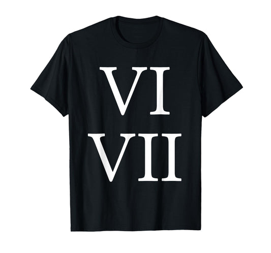67 Roman Numerals History Meme Funny History Teacher T-Shirt
