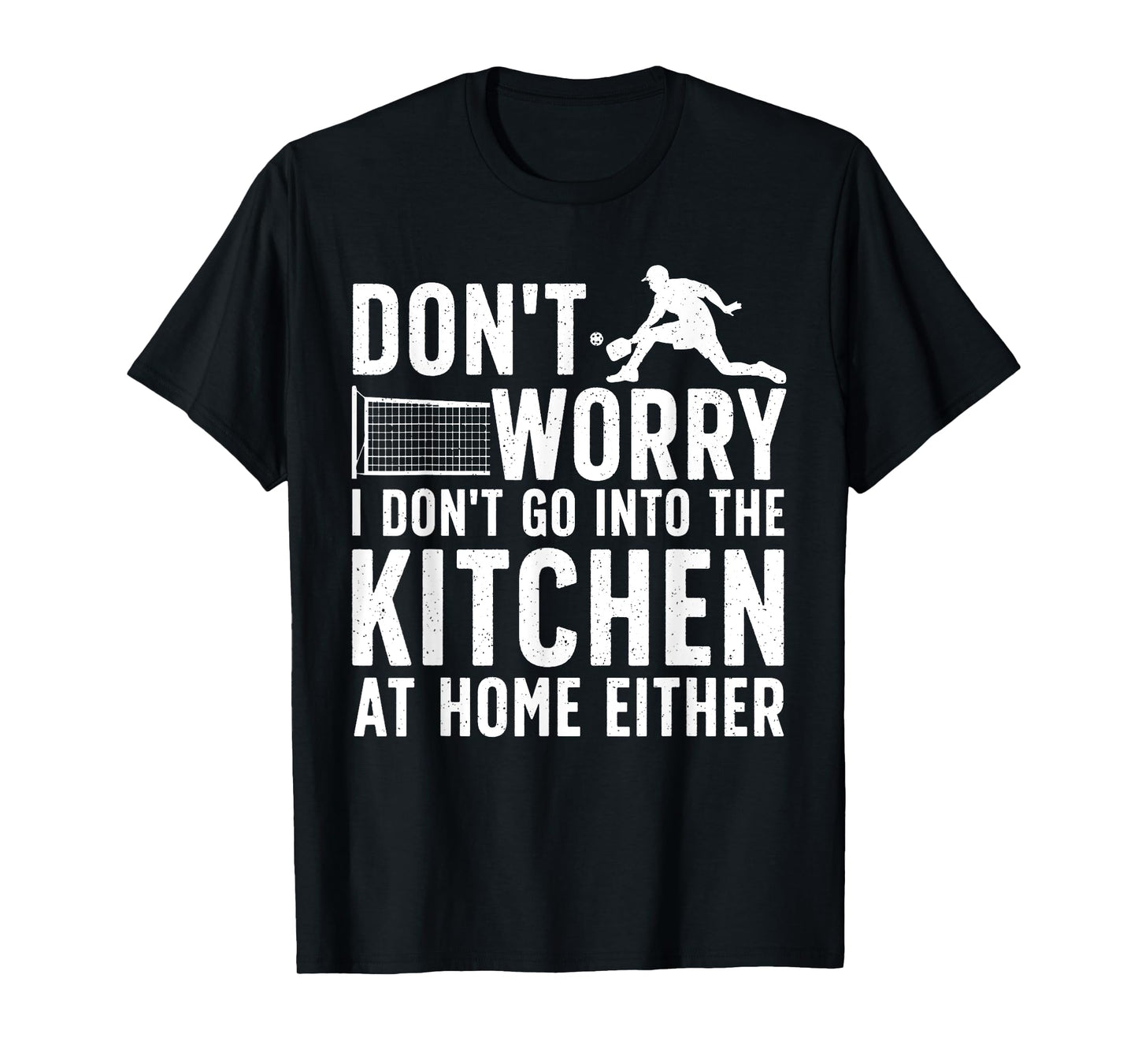 Cool Pickleball Art For Men Women Kitchen Pickle Ball Player T-Shirt