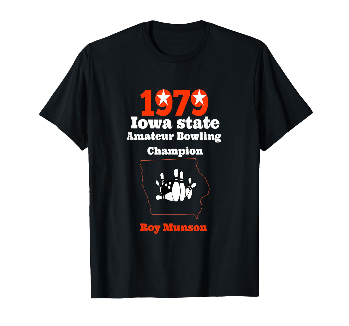 Funny Roy Munson king pin bowling t shirt T-Shirt