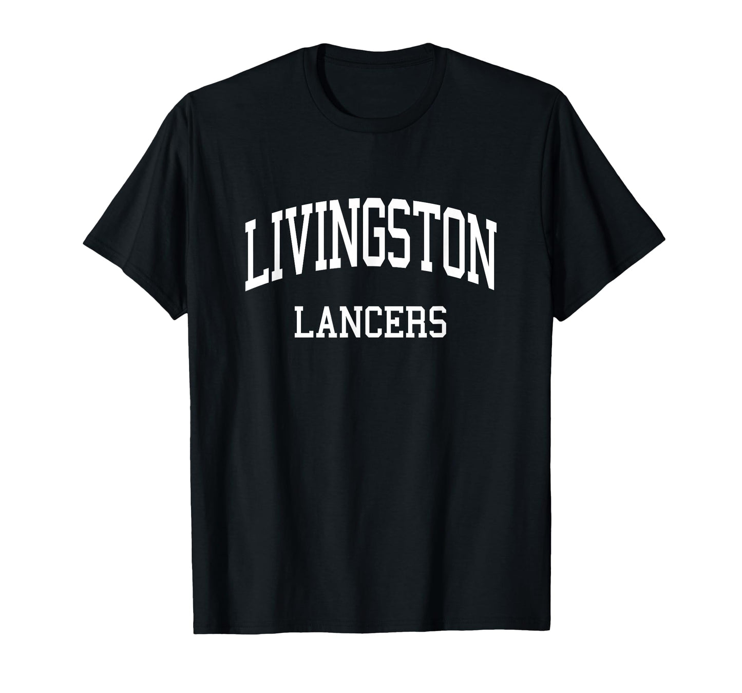 Livingston High School HS Livingston NJ Retro Sports T-Shirt