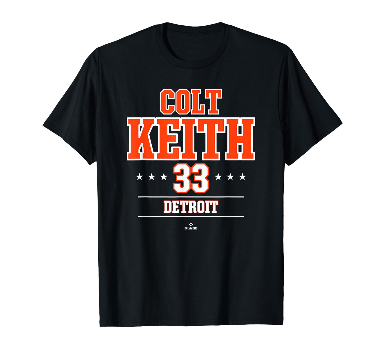 Baseball Star Colt Keith Detroit MLBPA T-Shirt