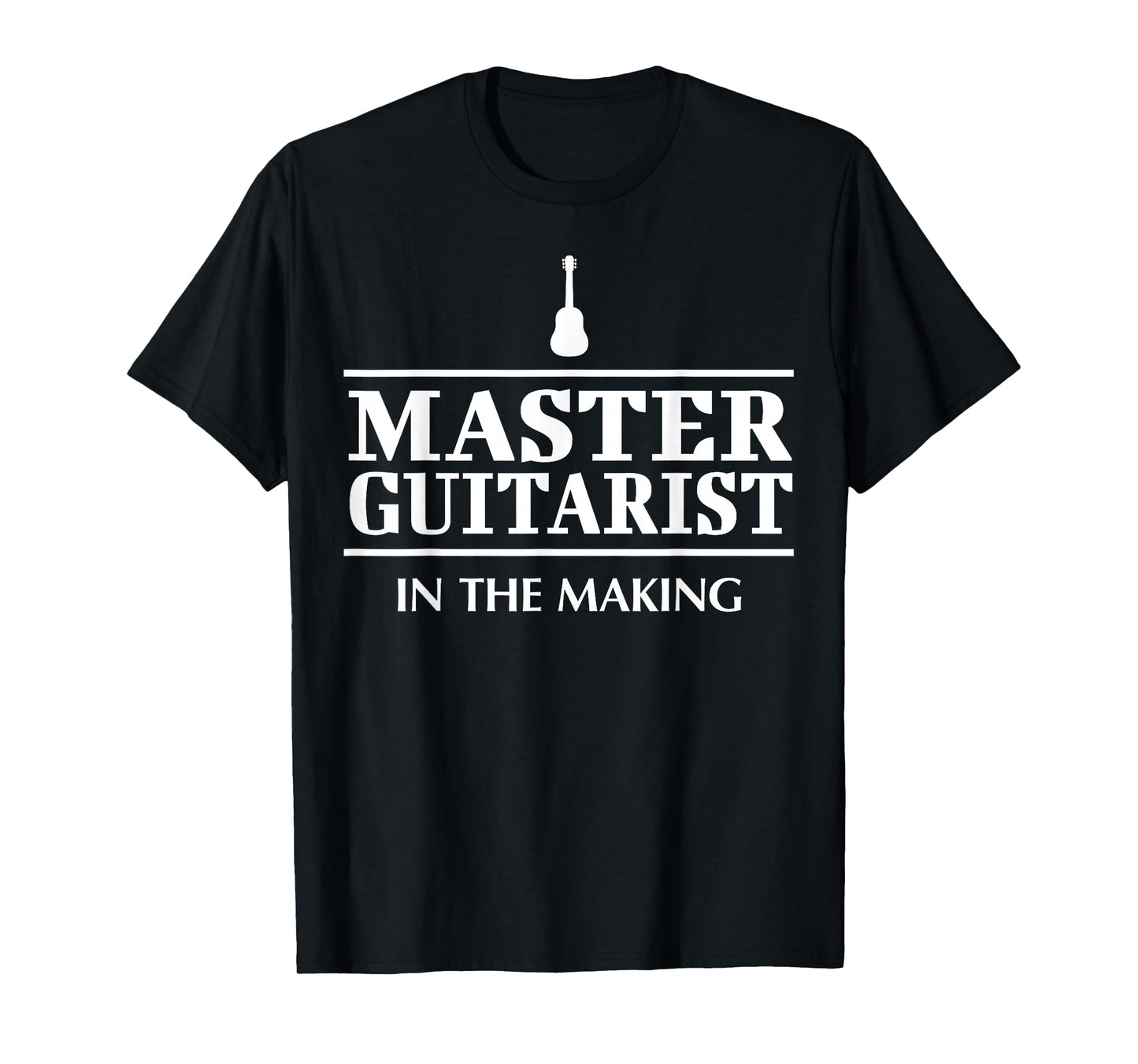 Hilarious Guitar Player Saying I Master Guitarist T-Shirt