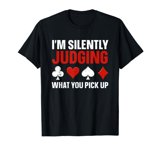 Cute Rummy Design For Men Women Card Game Gin Rummy Player T-Shirt