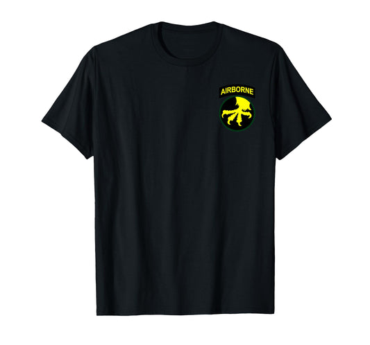 Airborne Shirt for Men 17th Airborne Division Veterans Day T-Shirt