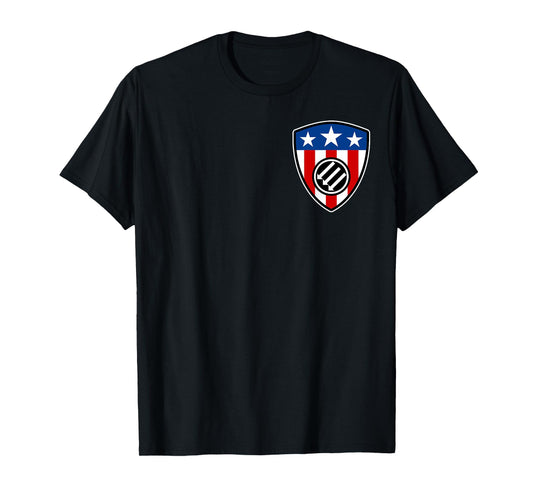 American Iron Front Shield (Small) T-Shirt
