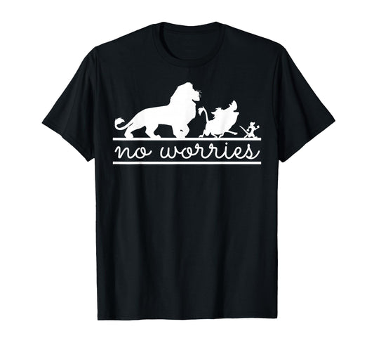 Disney Lion King No Worries Silhouette Trio T-Shirt