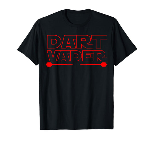 Dart Vader 180 Darts Player Gift T-Shirt