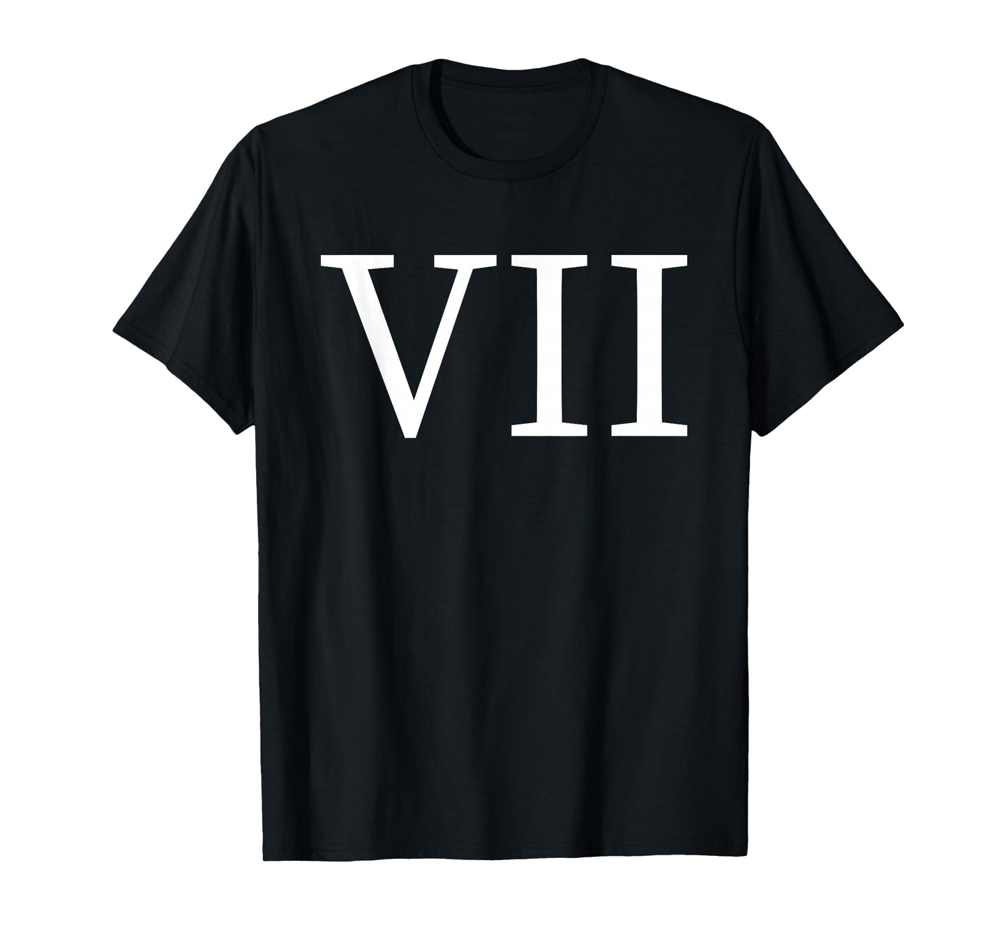 67 Roman Numerals VII Funny Six Seven Meme 6 7 Matching T-Shirt