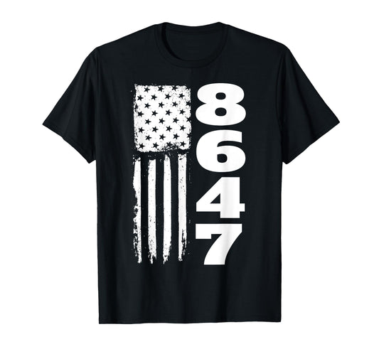 86 47 8647 Subtle Anti Trump T-Shirt