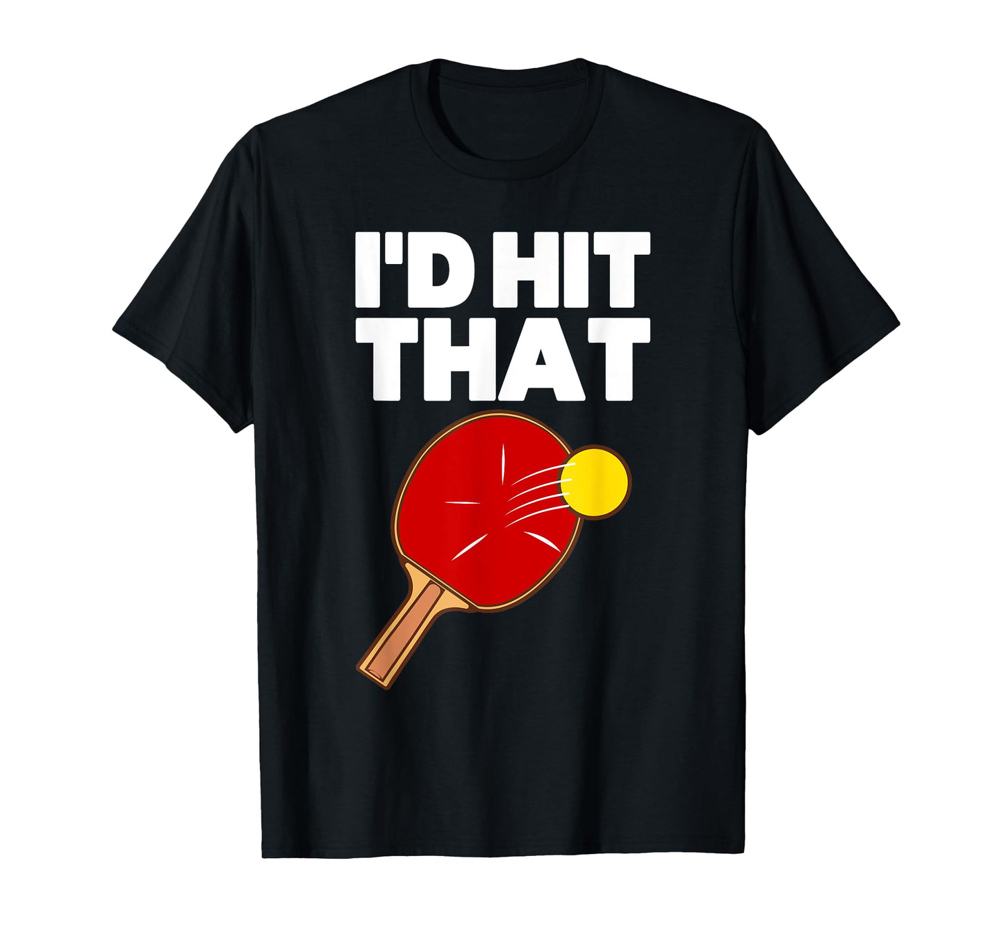Cool Table Tennis Design For Men Women Game Ping Pong Lovers T-Shirt