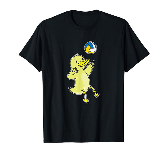 Duck plays Volleyball T-Shirt