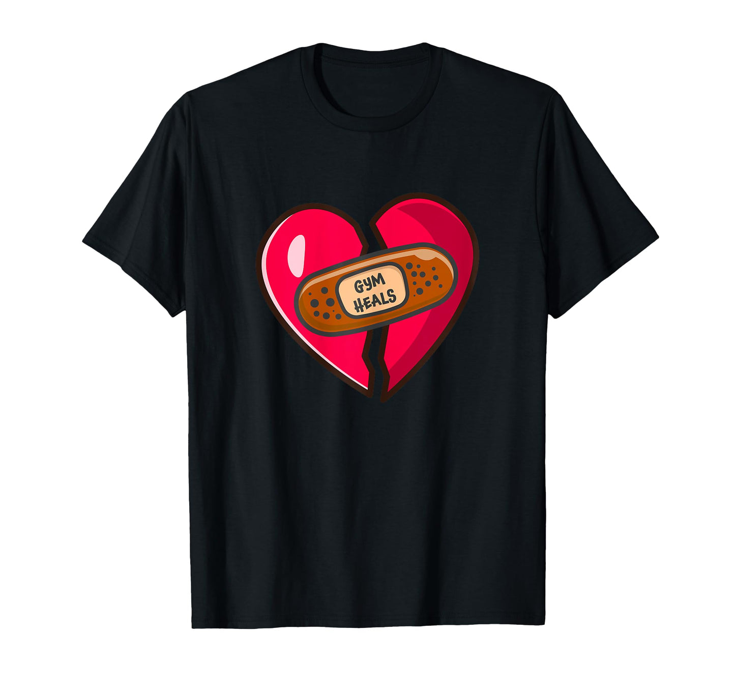 Funny Gym Heals quote cool workout Gym girls T-Shirt