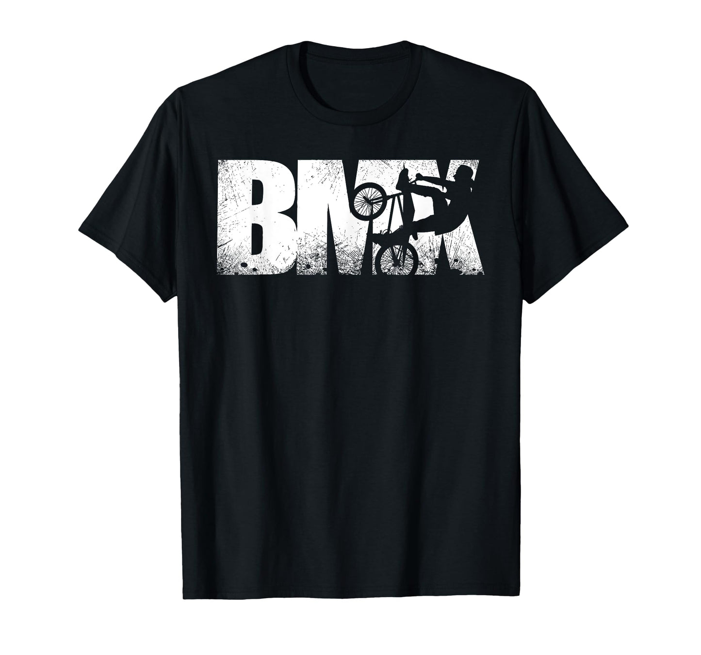 Cool Distressed BMX Funny Bike Rider Gift For Men Women Kids T-Shirt