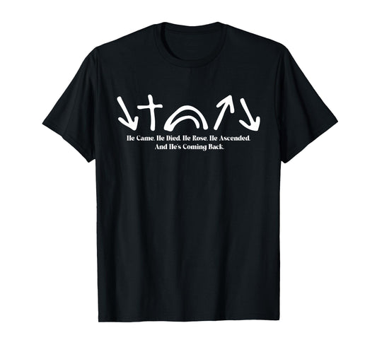 5 Gospel Symbols - Jesus Is King - Jesus will come again T-Shirt