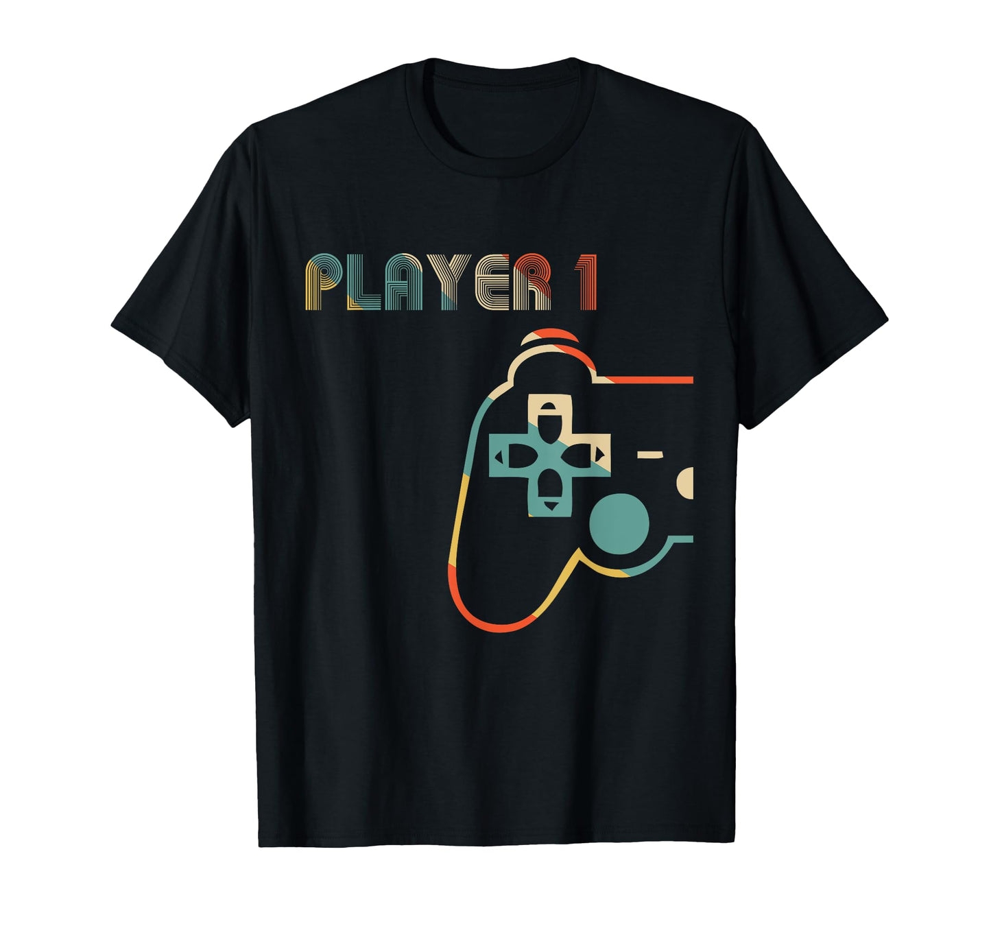 Matching Video Gamers Couple Player 1 Player 2 T-Shirt