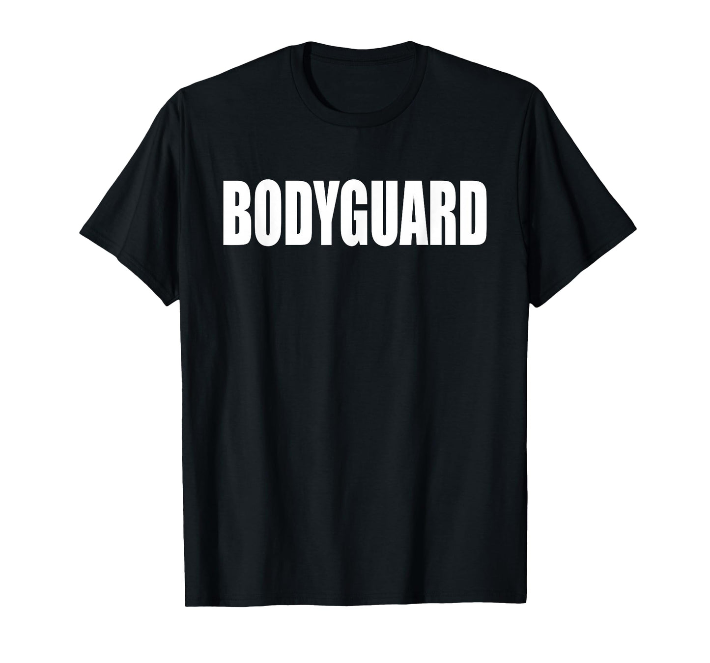 BODYGUARD UNIFORM COSTUME SECURITY TEE T-Shirt