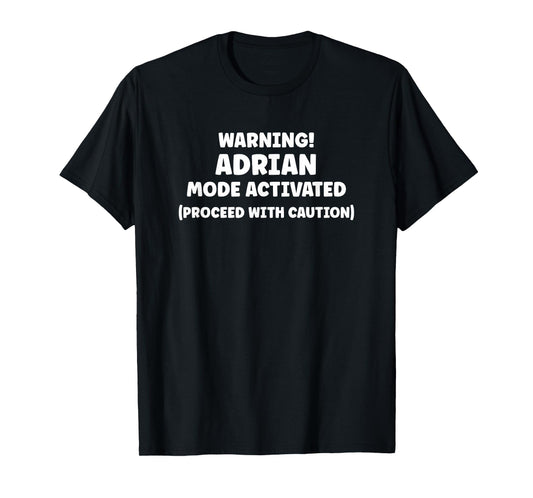 ADRIAN Personalized Women's Gift Custom ADRIAN T-Shirt