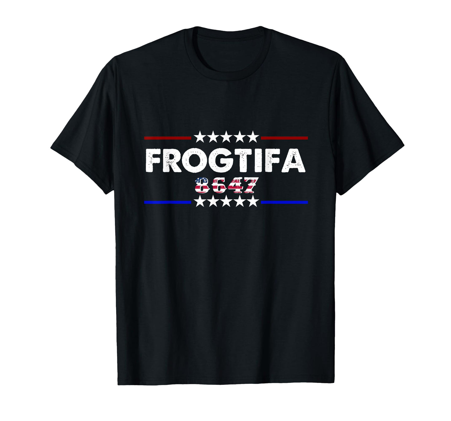 Portland Frog FROGTIFA 8647 Funny Frog No Kings Funny Frog T-Shirt