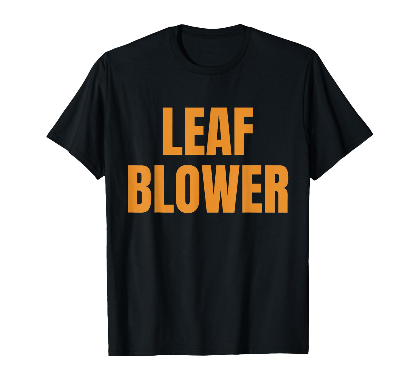 Leaf Blower Fall Leaves Funny Halloween Couple Matching T-Shirt