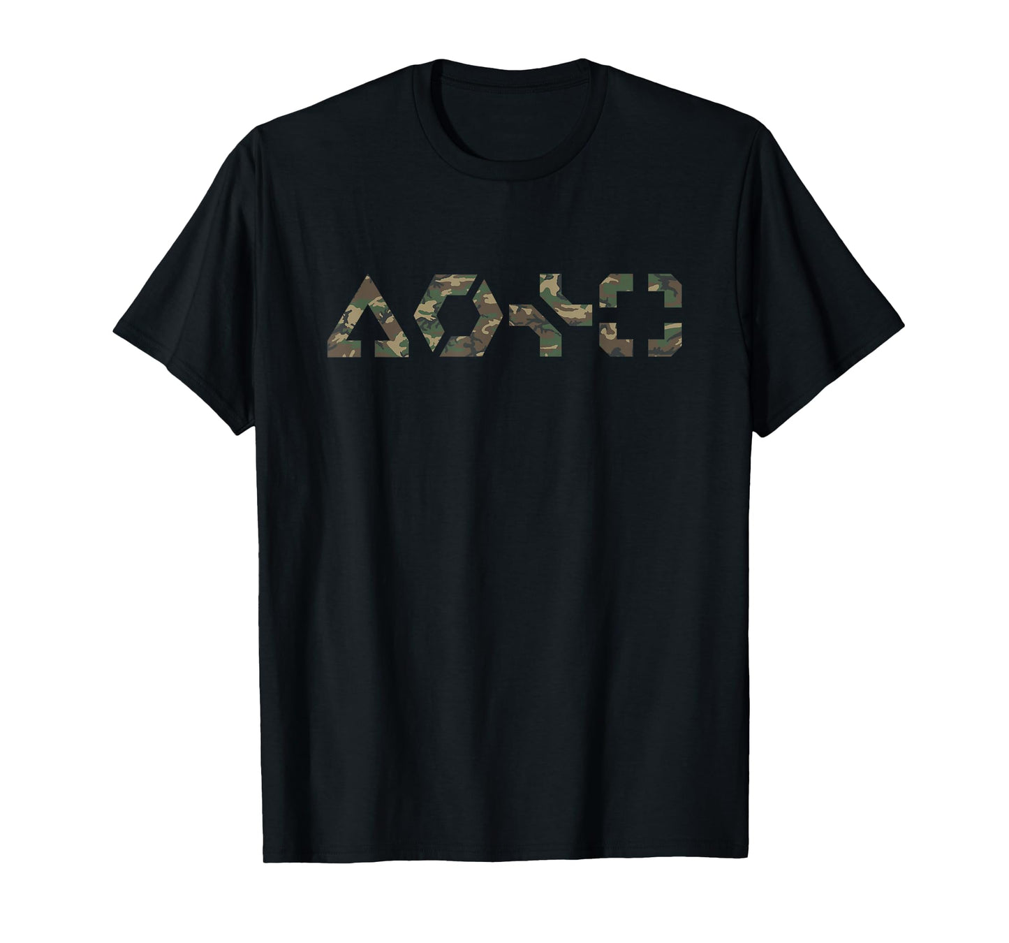 Battlefield Class Army Wood Camo Symbol Game Design BF6 T-Shirt