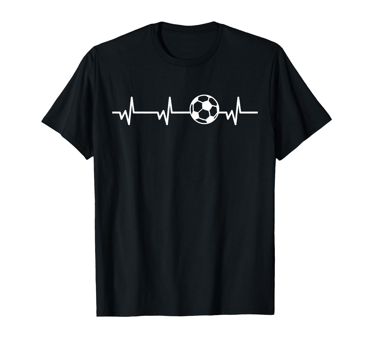 Soccer Heartbeat Ball- Funny Soccer Lover Player Love Soccer T-Shirt