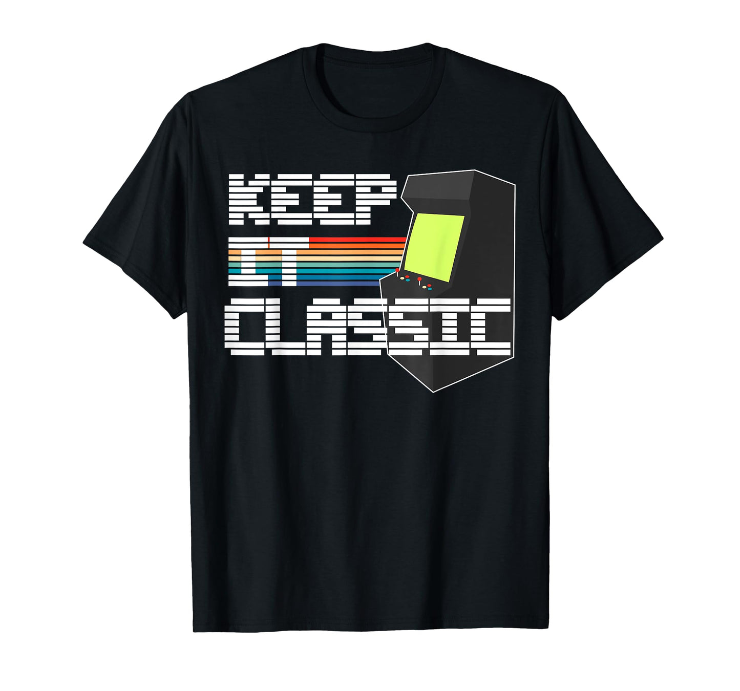 Retro Gamer Vintage Video Game 80s 8-Bit Gaming Classic T-Shirt
