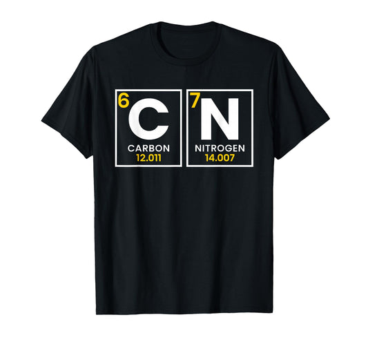 67 Meme Funny Chemistry Science Teacher Periodic Table 6 7 T-Shirt