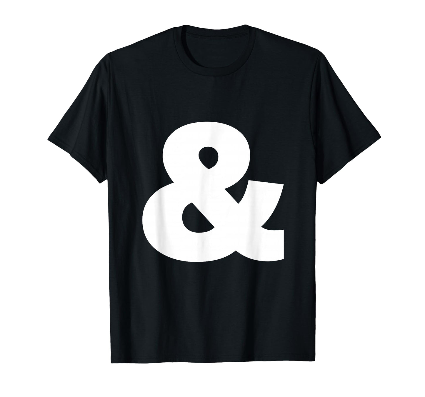 And sign & ampersand symbol, alphabet Initial tee shirt T-Shirt