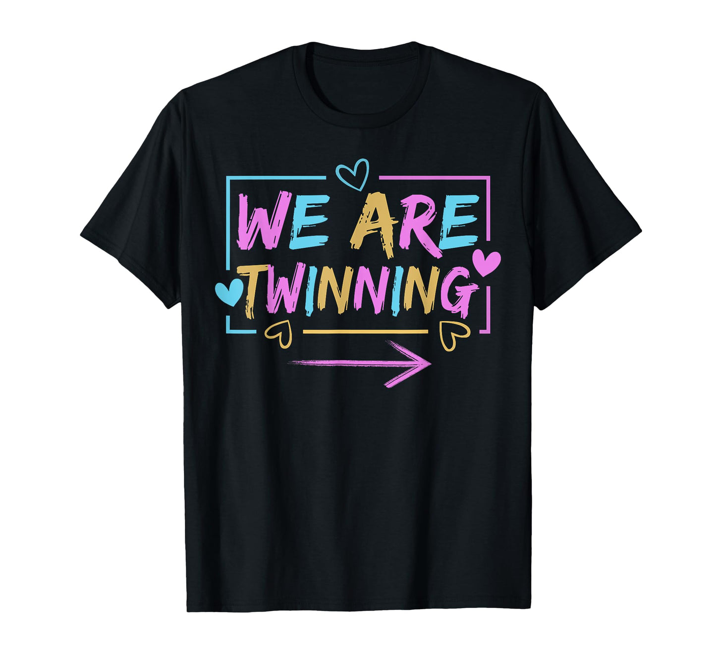 We're Twinning with My Bestie Twin Day Spirit Week T-Shirt