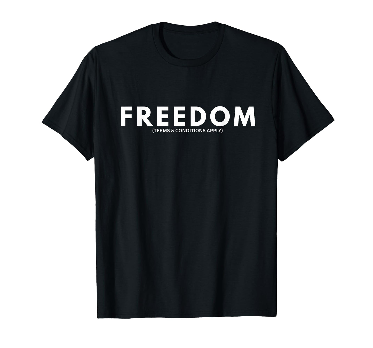 USA Freedom Terms & Conditions Apply Protest No Kings T-Shirt