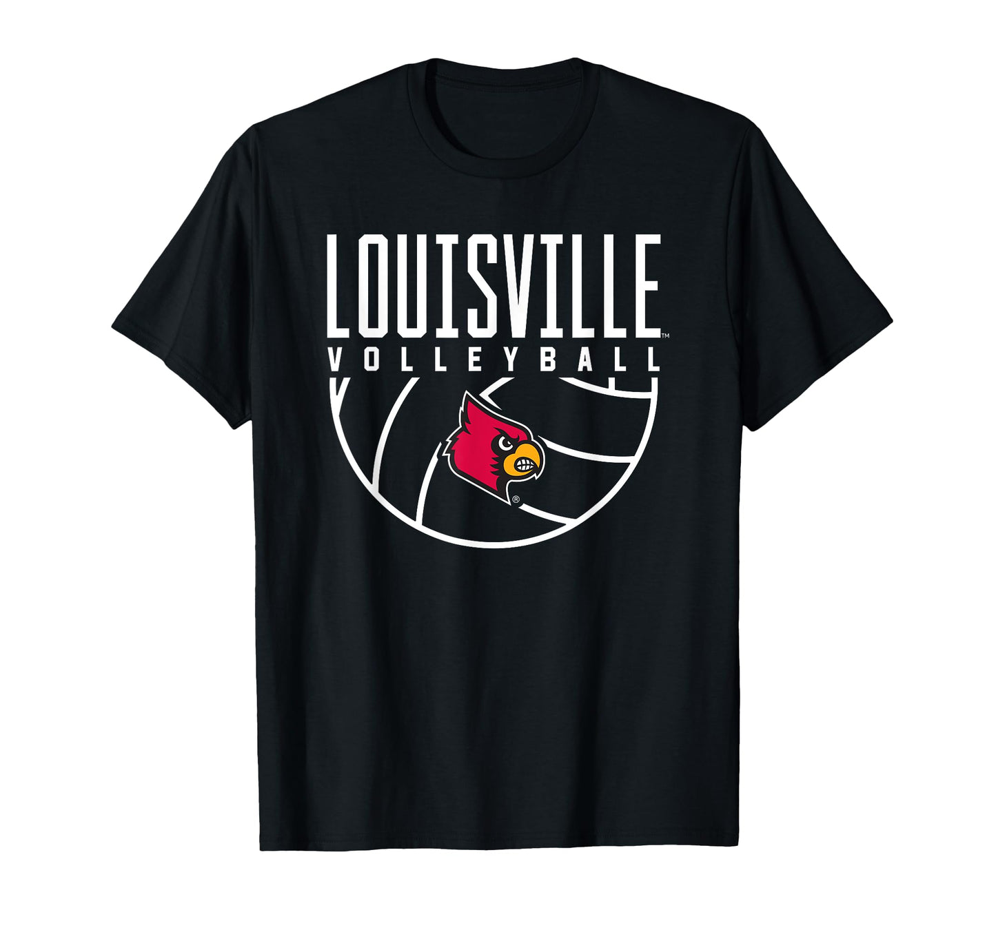 University of Louisville Cardinals Volleyball Arch T-Shirt