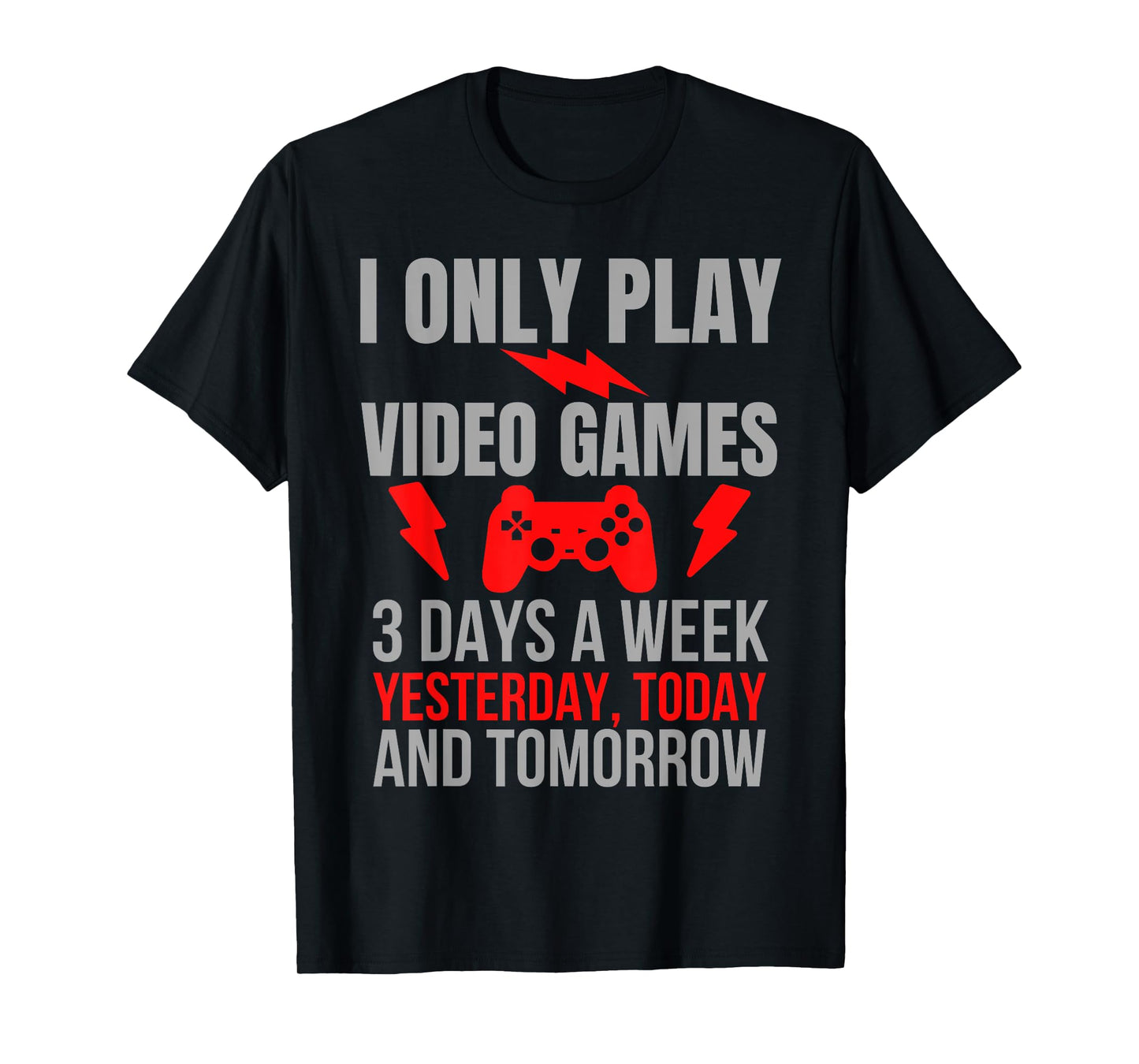 Gamer Vintage Video Games Boys Teens Funny Sarcastic Gamer T-Shirt