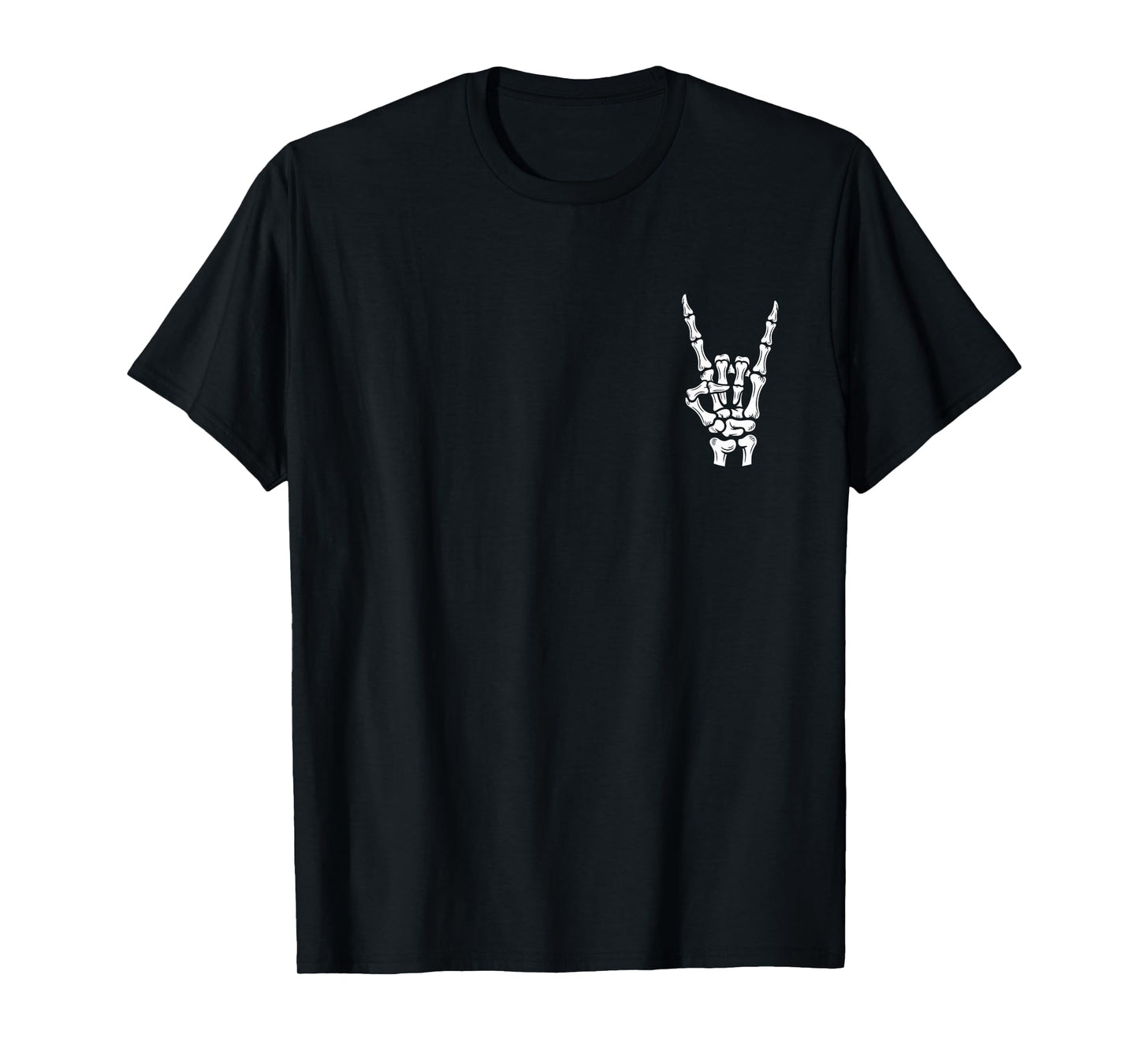 Skeleton Gesture Minimal Style Tee T-Shirt