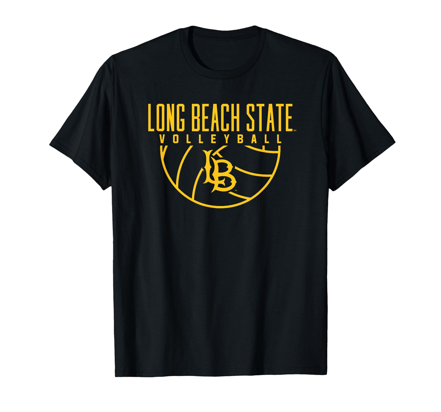 Cal State Long Beach CSULB Volleyball Arch T-Shirt