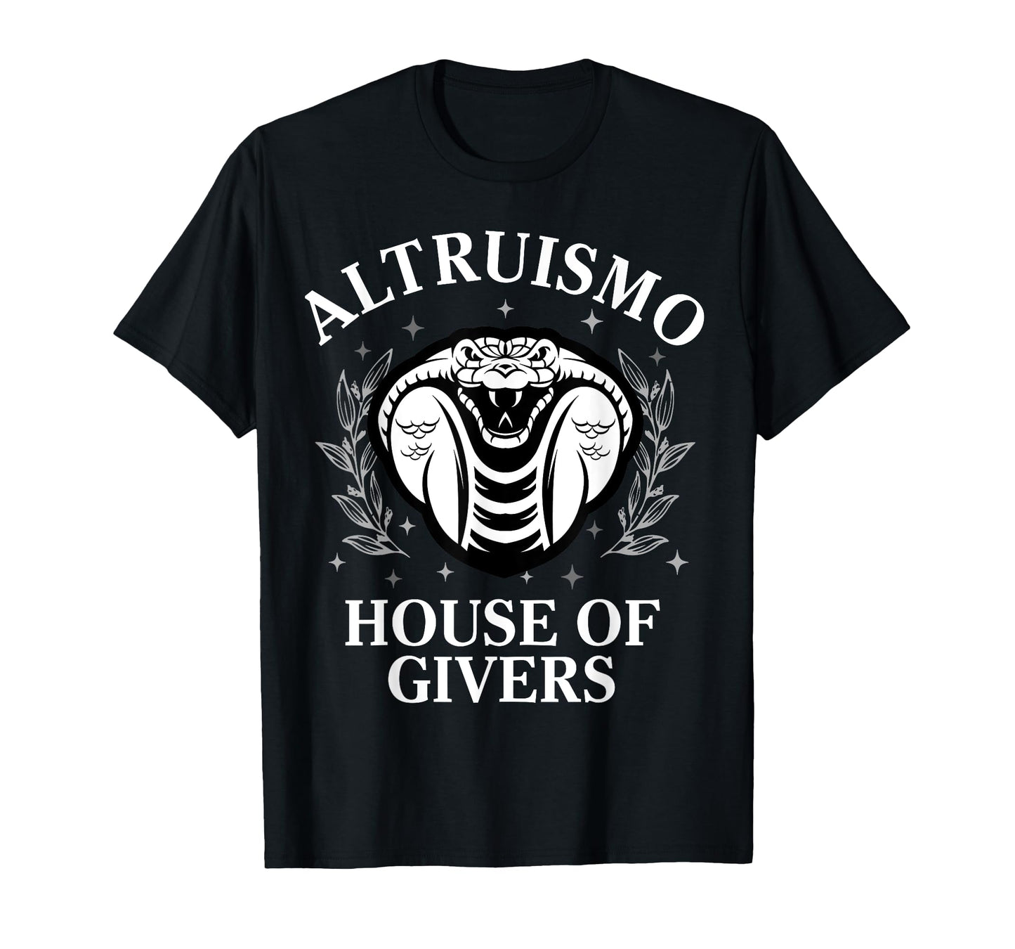 Altruismo House Of Givers RCA School Spirit Black Snake T-Shirt