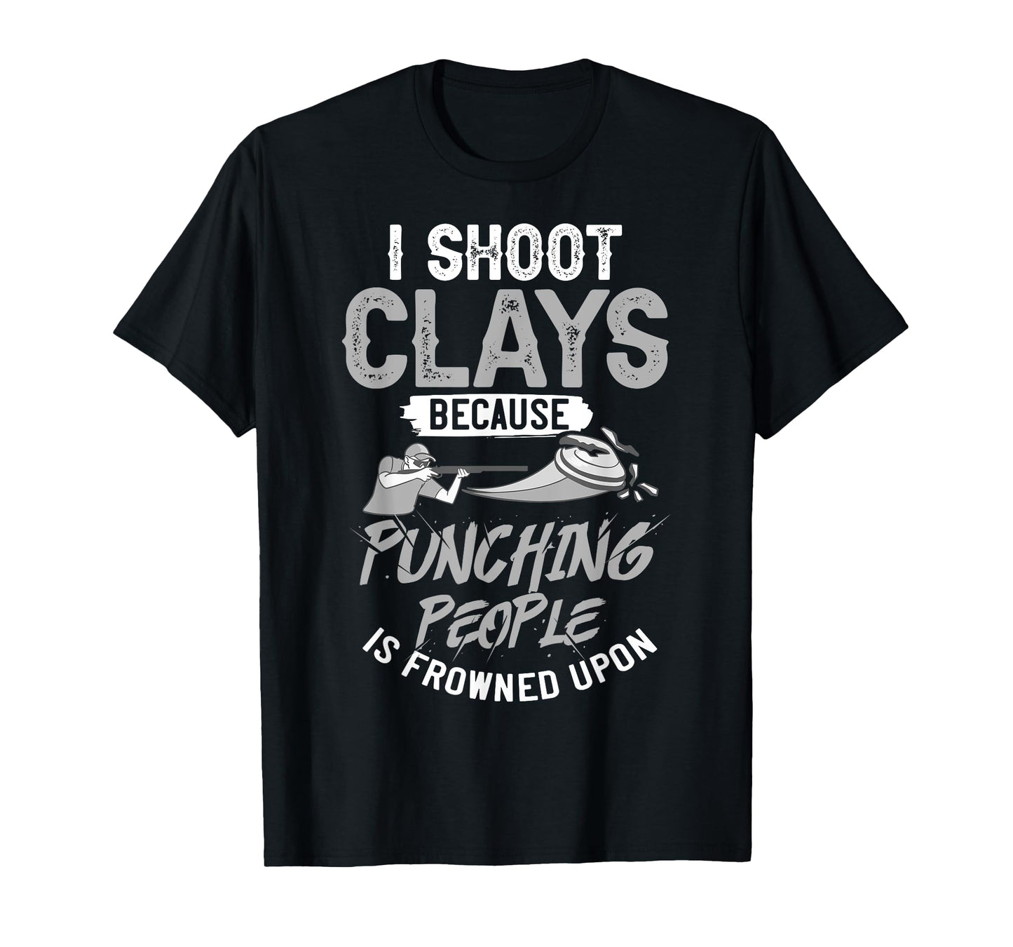 Sporting Clay Shooting Game Funny Sports T-Shirt