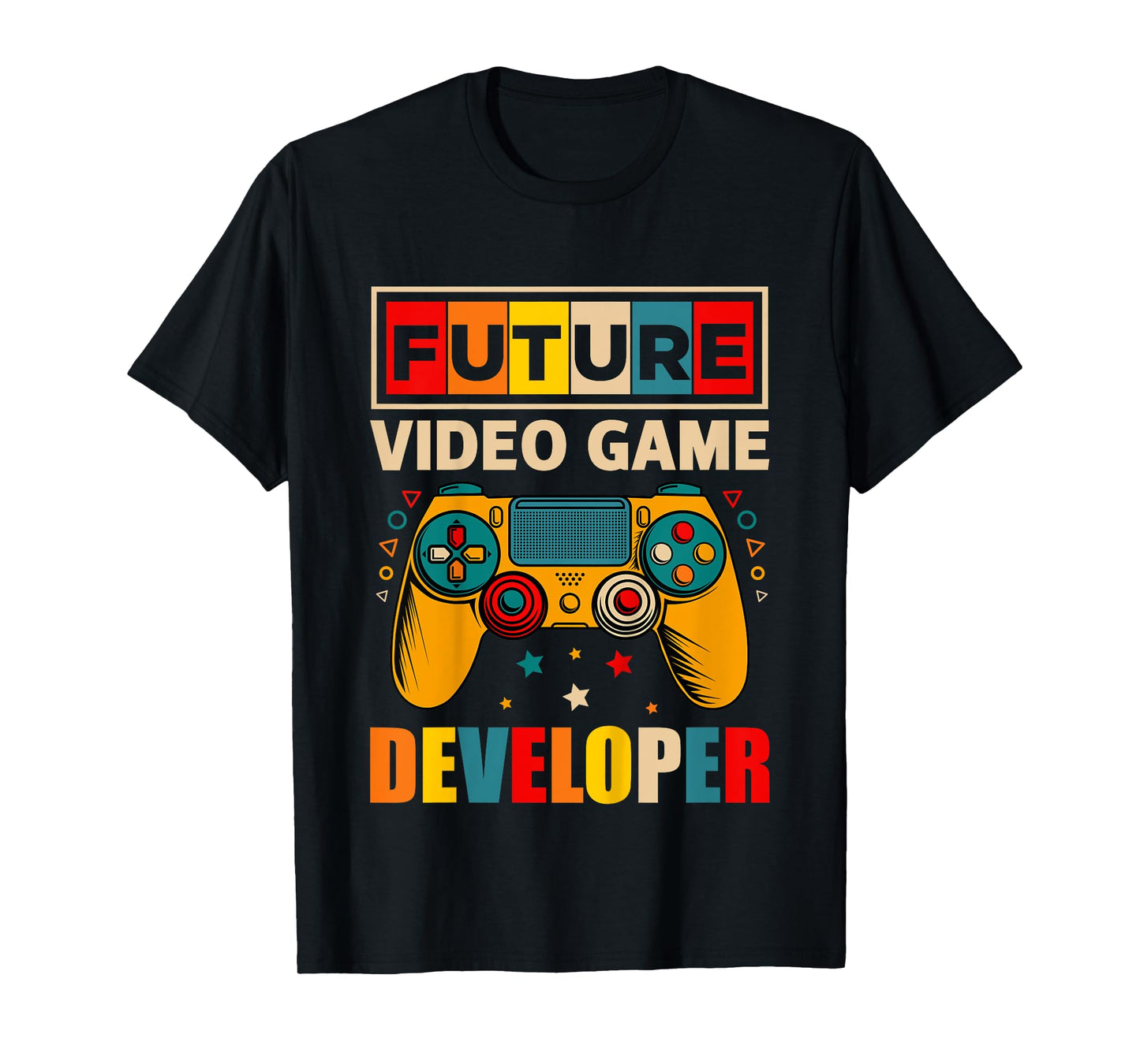 Kids Future Video Game Developer Toddler Boy Game Designer Gifts T-Shirt