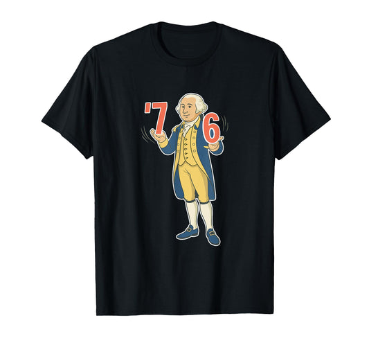 67 Funny George Washington Meme Six Seven Gen Alpha Slang T-Shirt