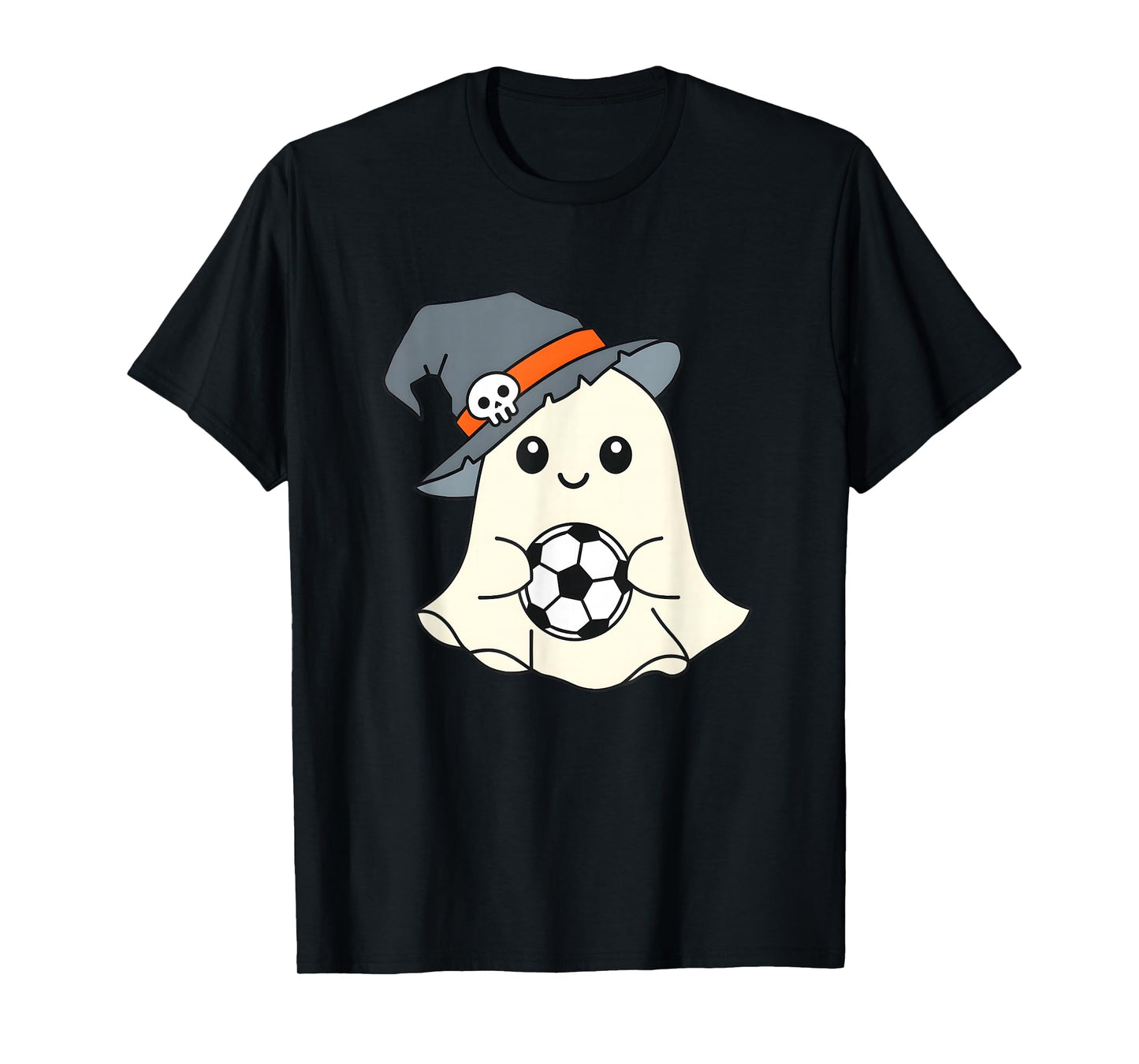 Ghoooal Soccer Ghost Halloween Funny Soccer Halloween T-Shirt